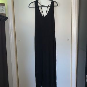 Pink republic Long black sleeveless dress maxi